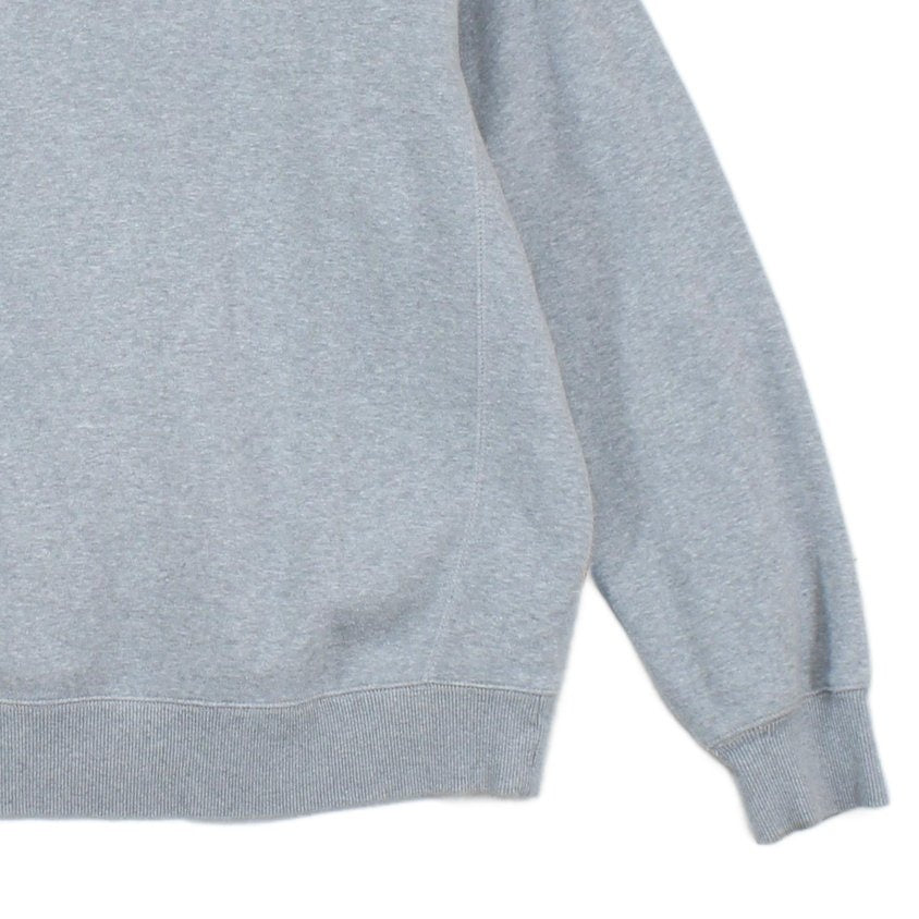 Mens 1/4 Zip Sweatshirt Logo Embroidered