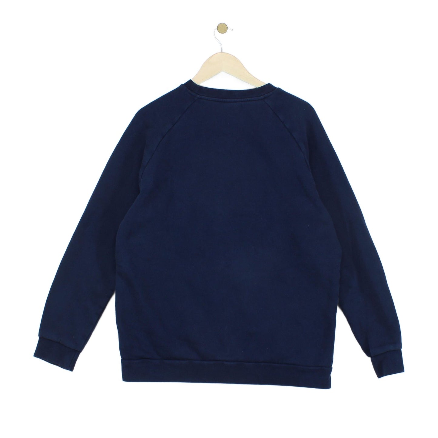 Mens Spell Out Sweatshirt Logo Crew Neck