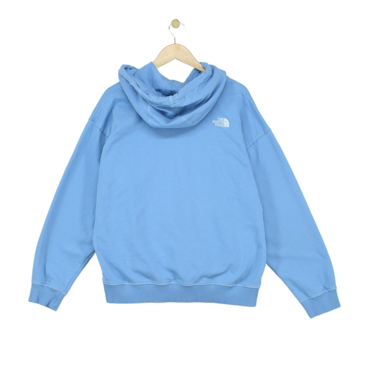 Womens Hoodie Oversized Pullover Logo Cotton