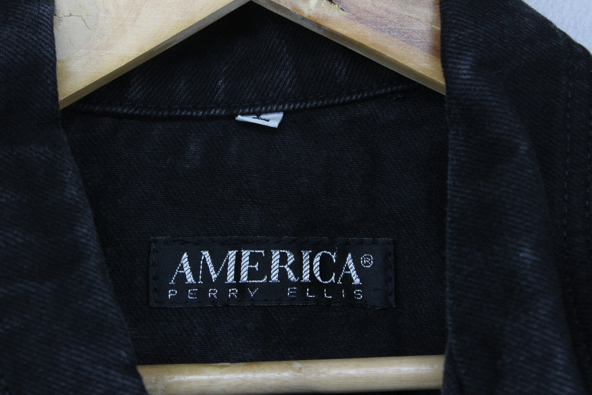 Mens Denim Jacket Usa Made Button Up