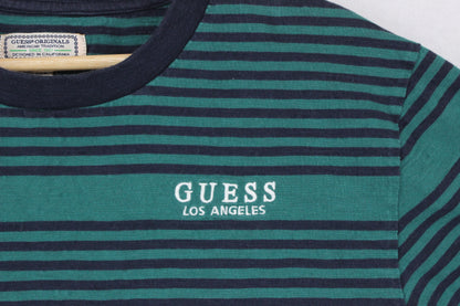 Mens Striped T-Shirt  Casual Short Sleeve Crew Neck