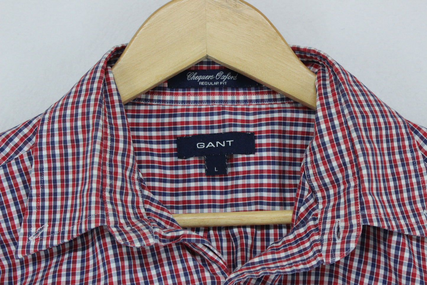 Mens Check Shirt Long Sleeve Button Up