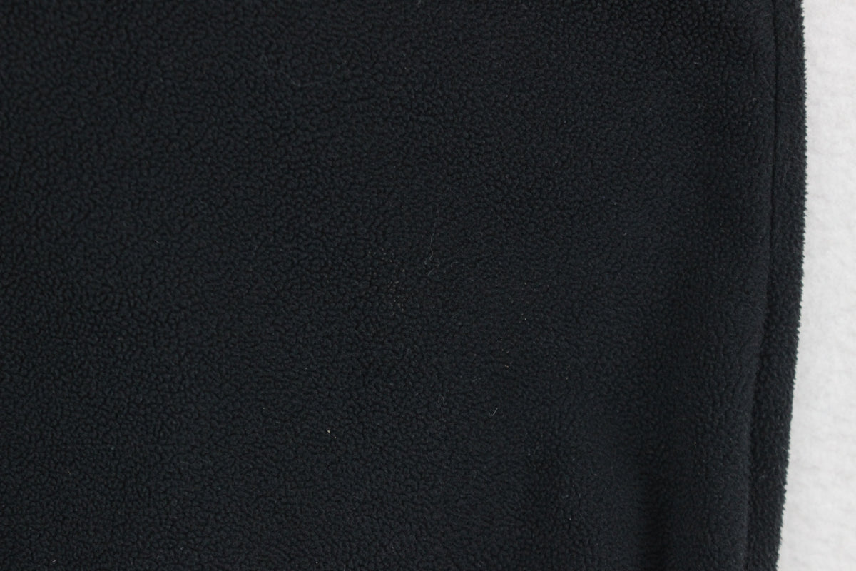Mens Fleece Hoodie 1/4 Zip Streetwear Logo