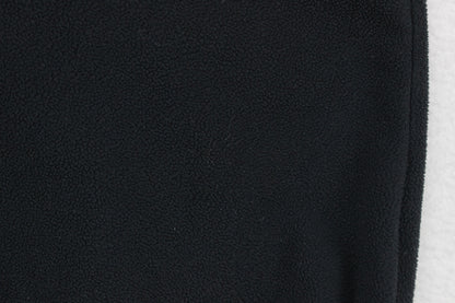 Mens Fleece Hoodie 1/4 Zip Streetwear Logo