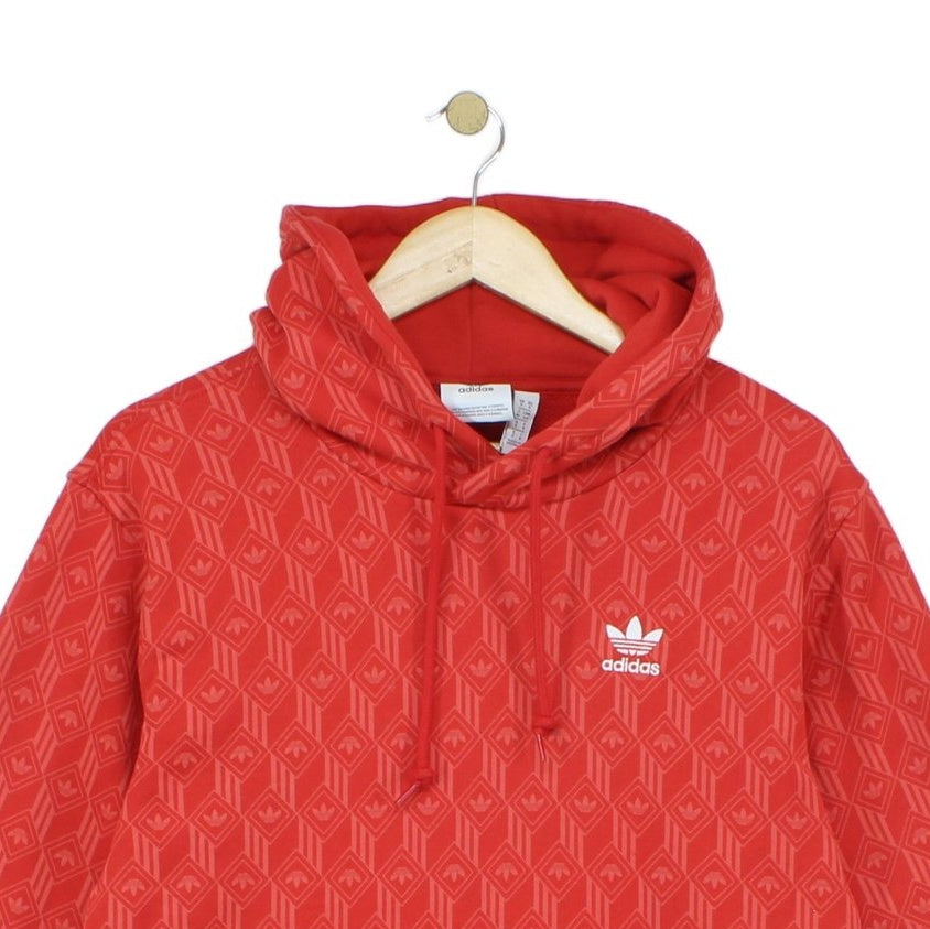 Mens Monogram Hoodie Logo Pullover