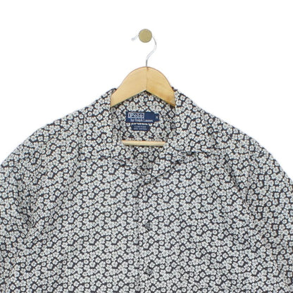 Mens Floral Shirt Short Sleeve