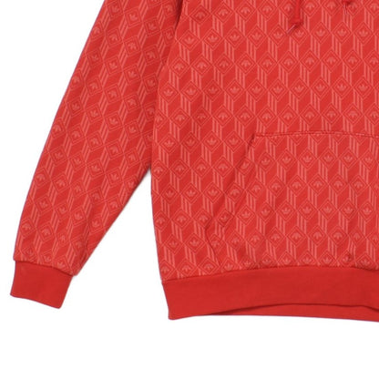 Mens Monogram Hoodie Logo Pullover