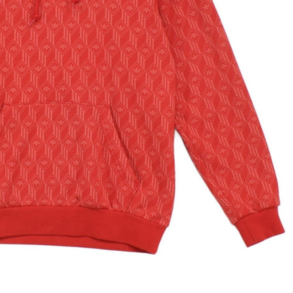 Mens Monogram Hoodie Logo Pullover
