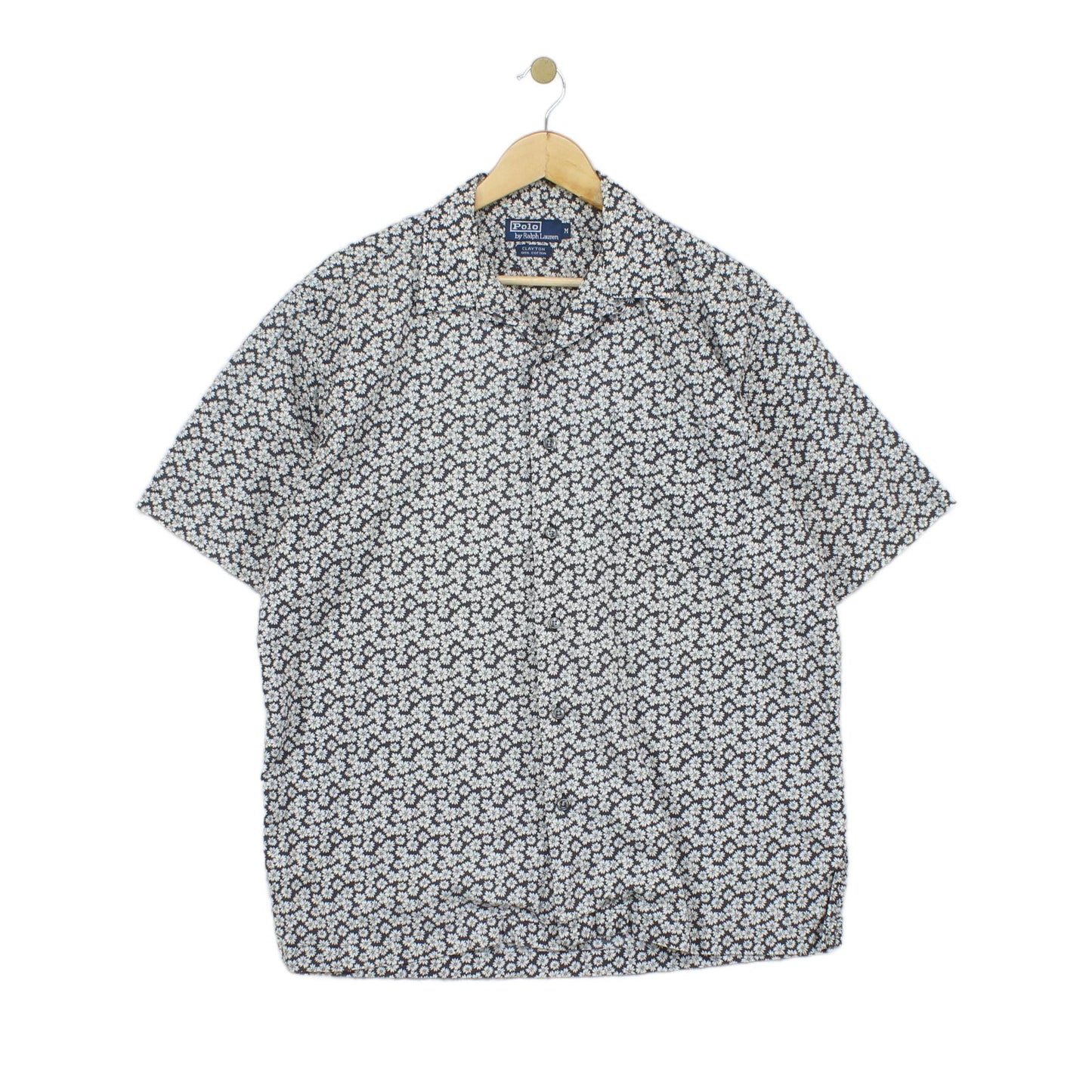 Mens Floral Shirt Short Sleeve