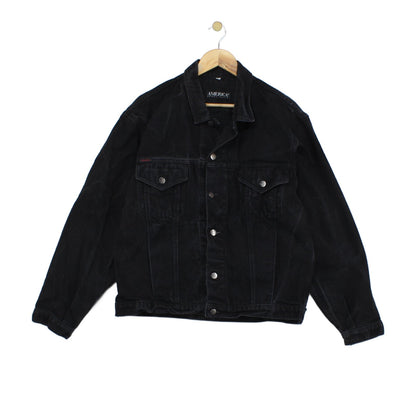 Mens Denim Jacket Usa Made Button Up