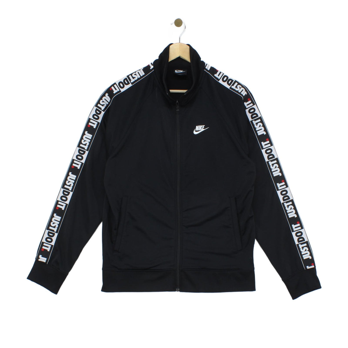Mens Track Jacket Full Zip Swoosh Athletic