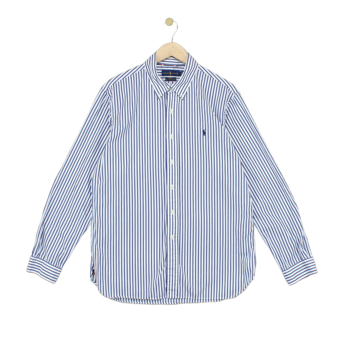 Mens Striped Shirt Slim Fit Long Sleeve