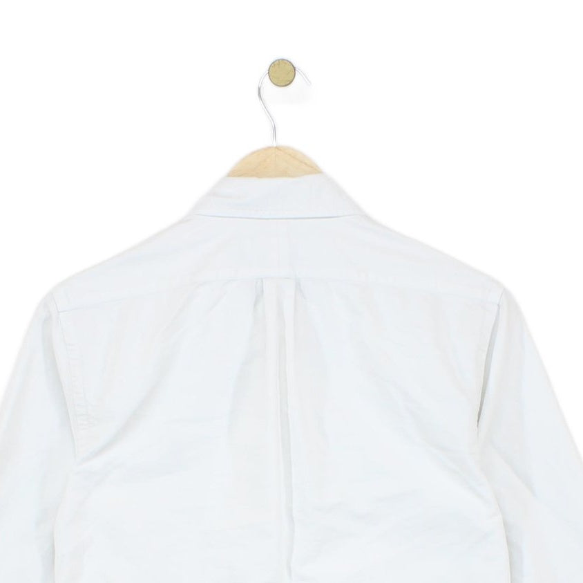 Mens Oxford Shirt Slim Fit Classic Long Sleeve
