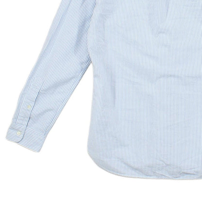 Mens Striped Shirt Slim Fit Button Down