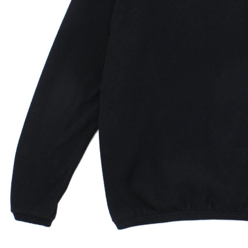 Mens Fleece Hoodie 1/4 Zip Streetwear Logo