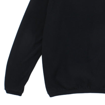Mens Fleece Hoodie 1/4 Zip Streetwear Logo