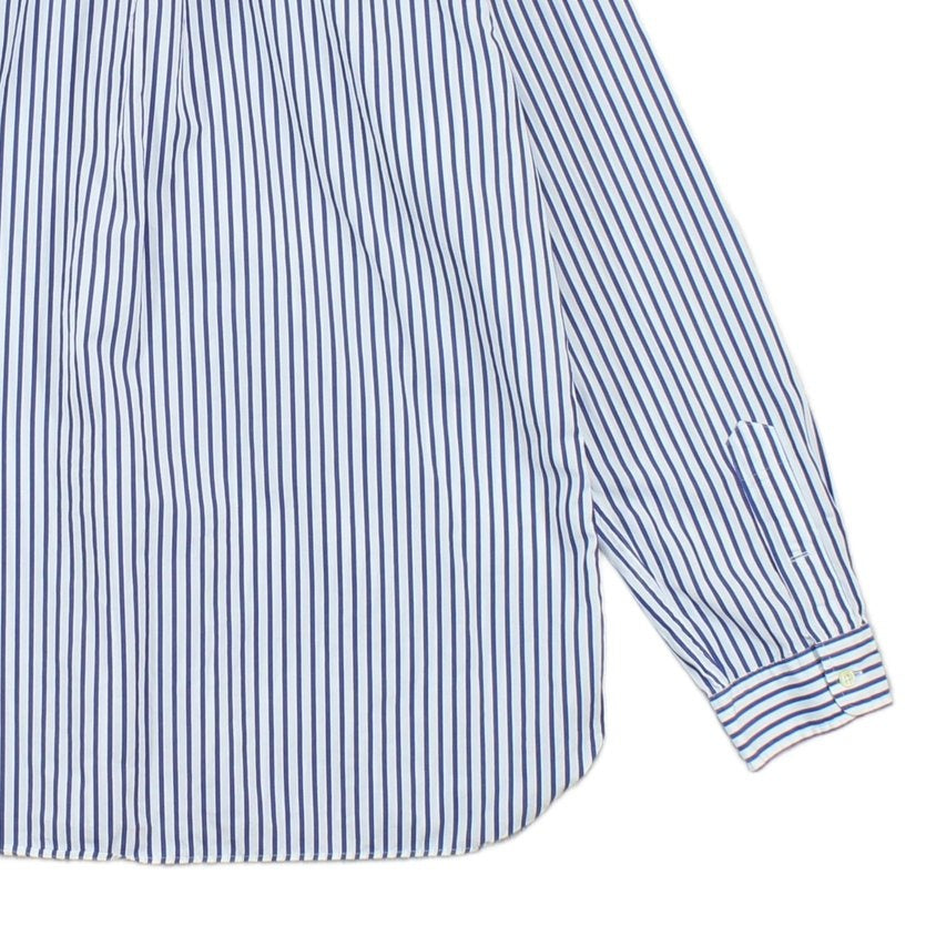 Mens Striped Shirt Slim Fit Long Sleeve