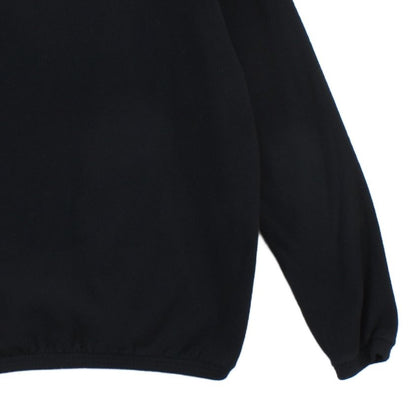 Mens Fleece Hoodie 1/4 Zip Streetwear Logo