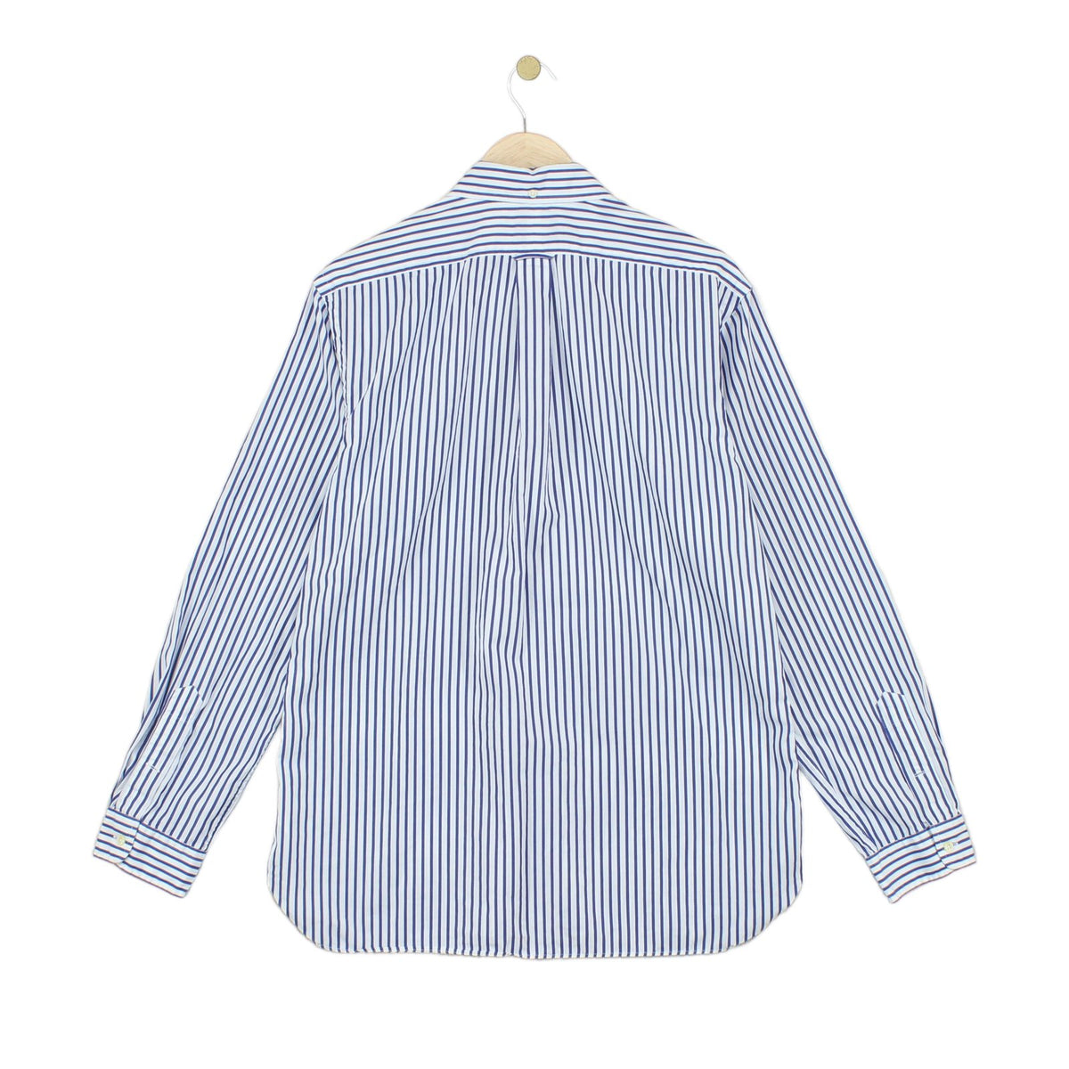 Mens Striped Shirt Slim Fit Long Sleeve