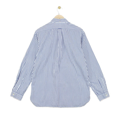 Mens Striped Shirt Slim Fit Long Sleeve