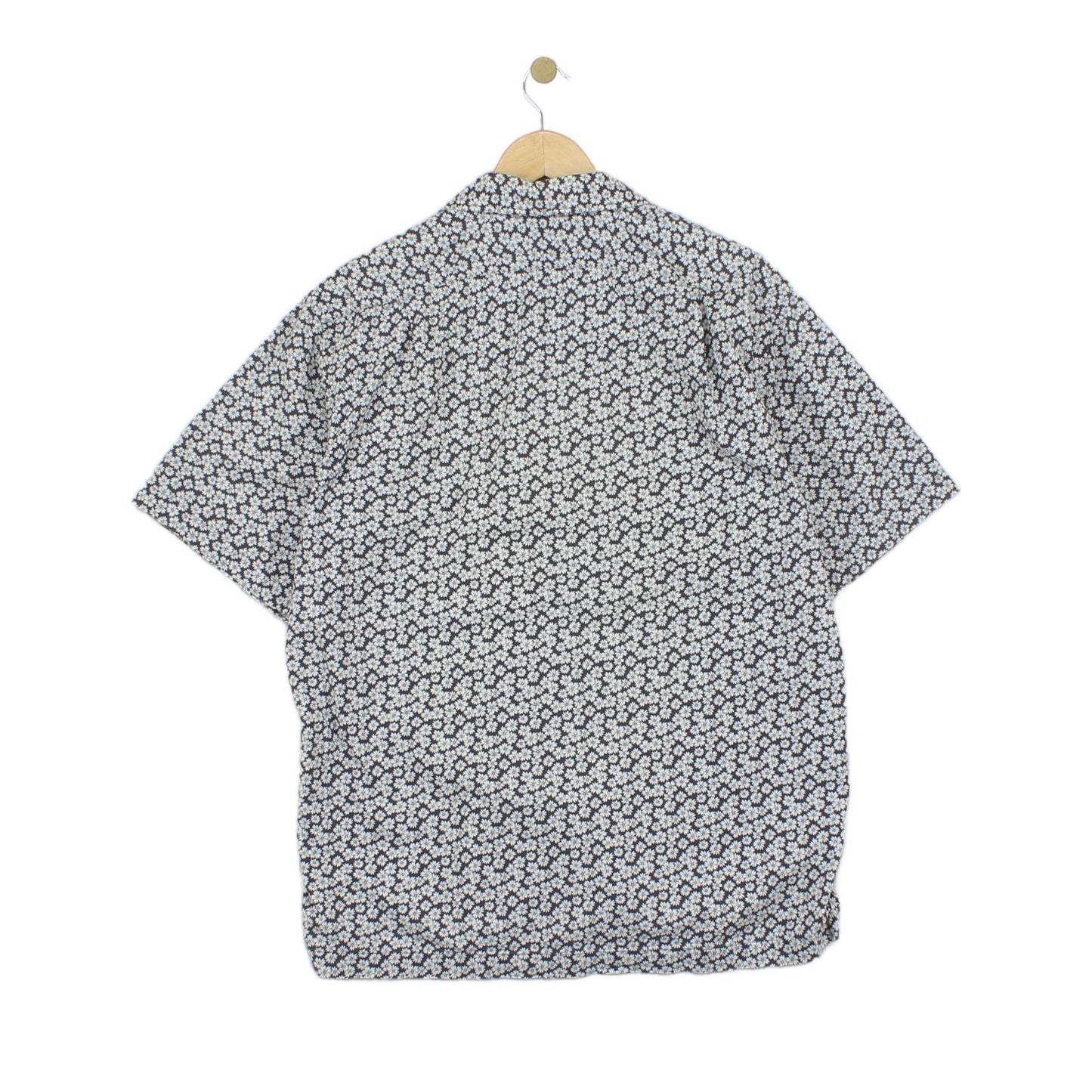 Mens Floral Shirt Short Sleeve