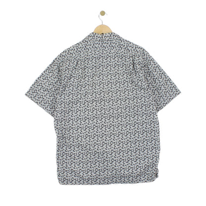 Mens Floral Shirt Short Sleeve