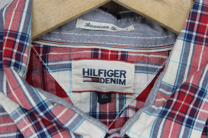 Mens Plaid Shirt Short Sleeve