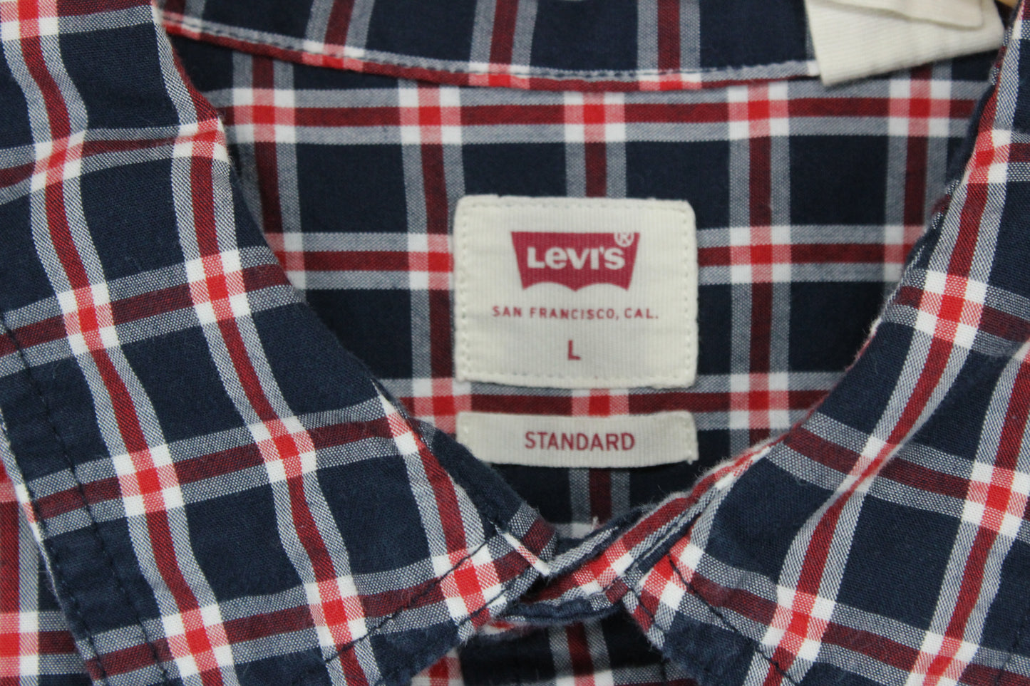 Mens Plaid Shirt Button Up Short Sleeve