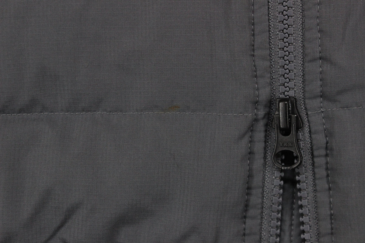 Mens Down Bodywarmer Hooded Puffer Full Zip