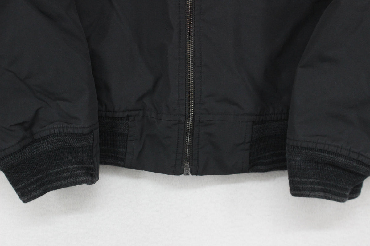 Mens Bomber Jacket Full Zip Insulated Outerwear