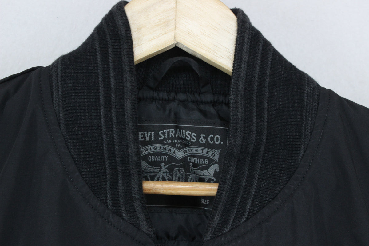 Mens Bomber Jacket Full Zip Insulated Outerwear