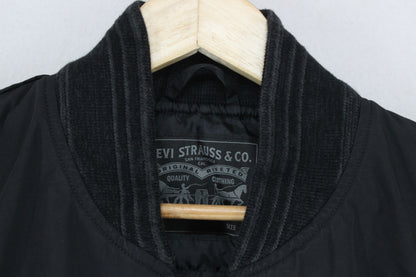 Mens Bomber Jacket Full Zip Insulated Outerwear