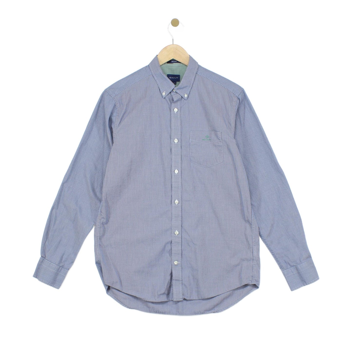 Mens Check Shirt Button Up Long Sleeve