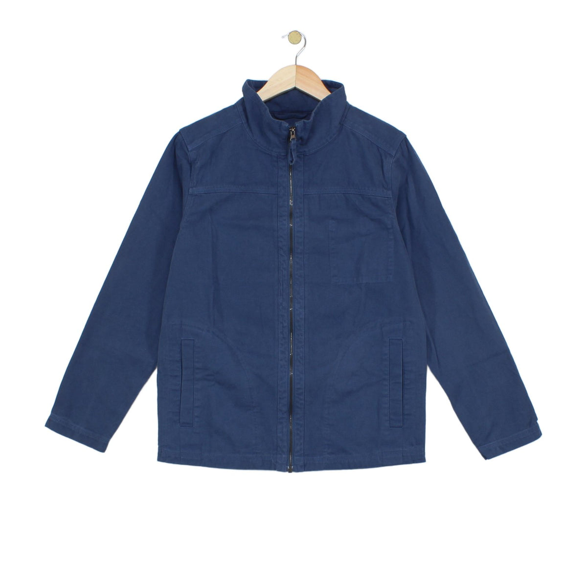 Mens Barwis Jacket Full Zip Lightweight Cotton