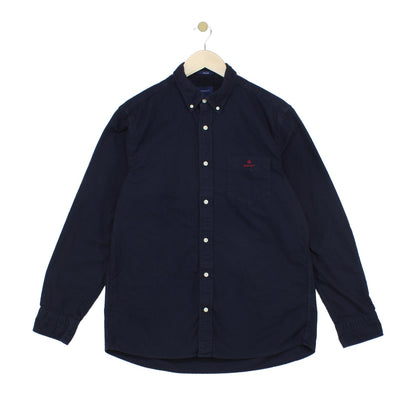 Mens Oxford Shirt Long Sleeve Button Up Regular