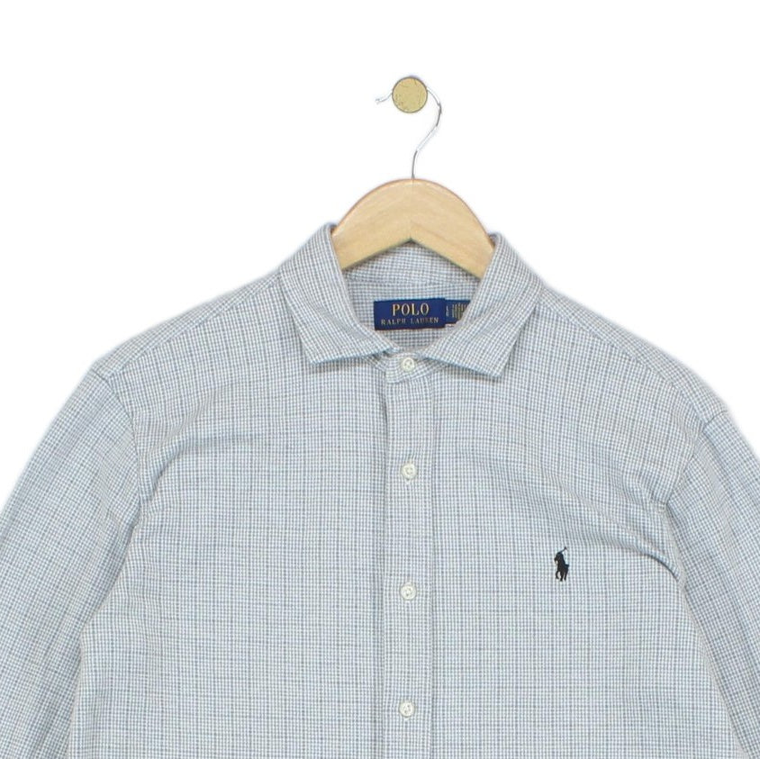 Mens Houndstooth Shirt Pattern Long Sleeve
