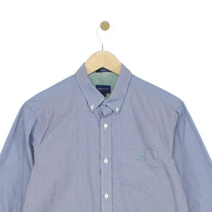 Mens Check Shirt Button Up Long Sleeve