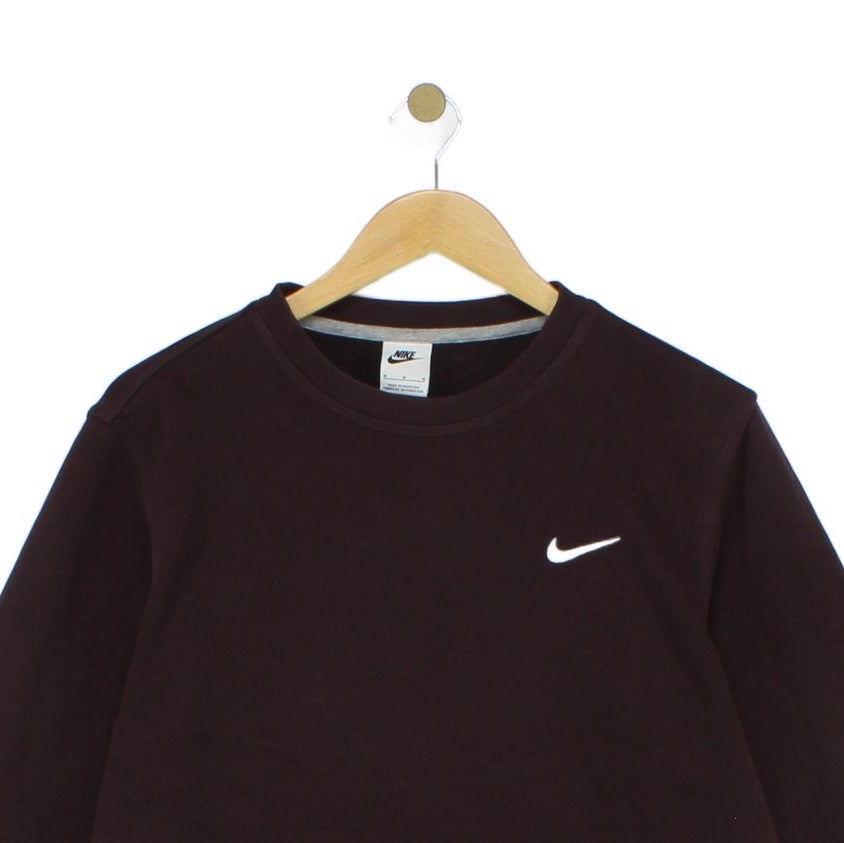 Mens Sweatshirt Swoosh Logo