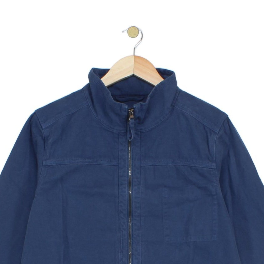 Mens Barwis Jacket Full Zip Lightweight Cotton