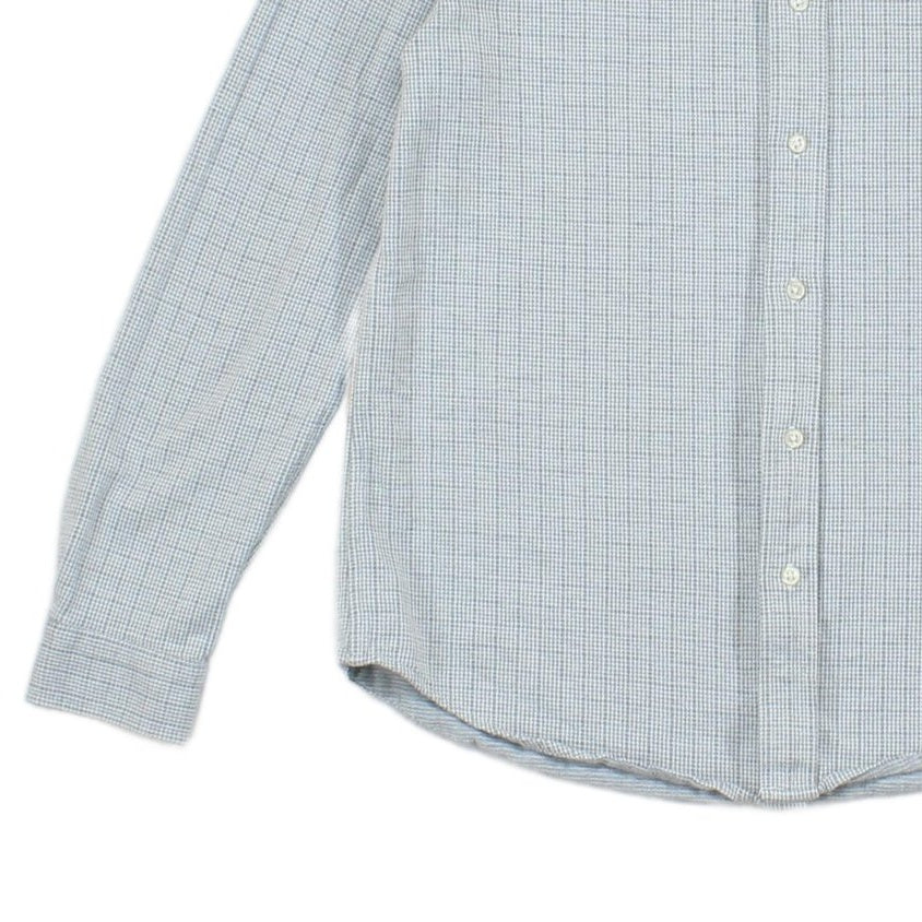 Mens Houndstooth Shirt Pattern Long Sleeve