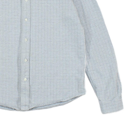 Mens Houndstooth Shirt Pattern Long Sleeve