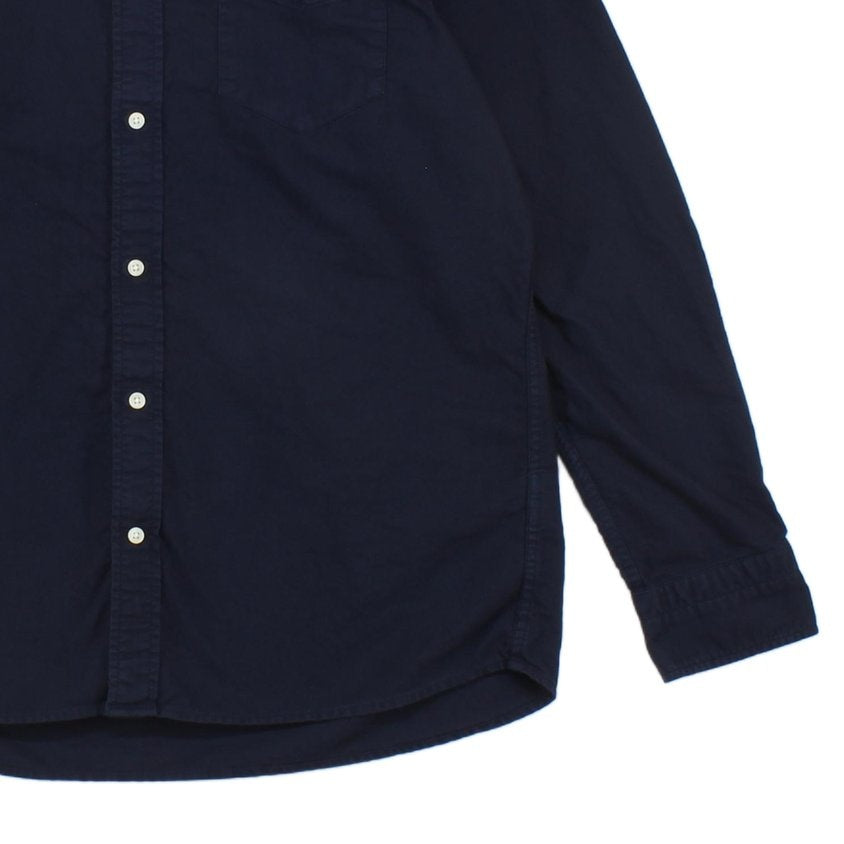 Mens Oxford Shirt Long Sleeve Button Up Regular