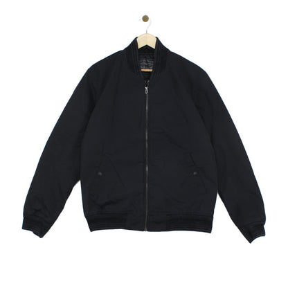 Mens Bomber Jacket Full Zip Insulated Outerwear