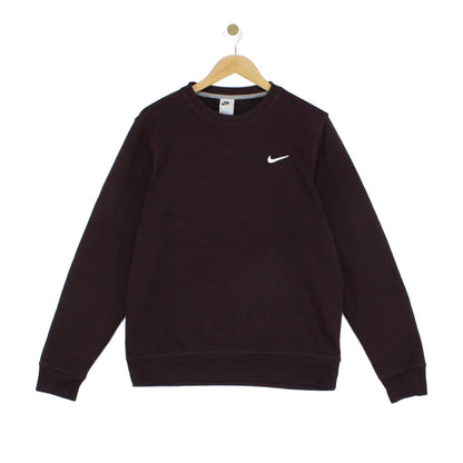 Mens Sweatshirt Swoosh Logo