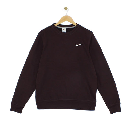 Mens Sweatshirt Swoosh Logo