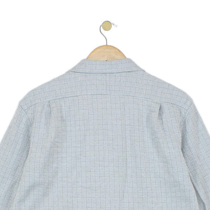 Mens Houndstooth Shirt Pattern Long Sleeve