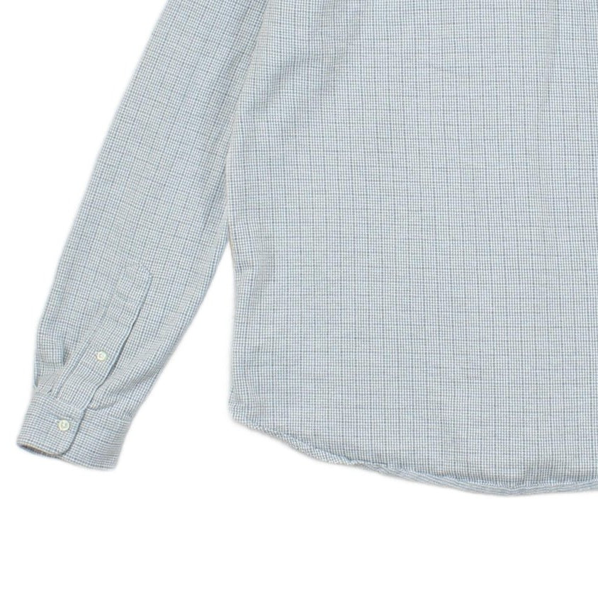 Mens Houndstooth Shirt Pattern Long Sleeve