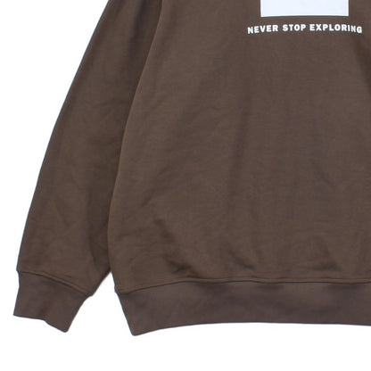 Mens Graphic Sweatshirt Crew Neck Outdoor Logo