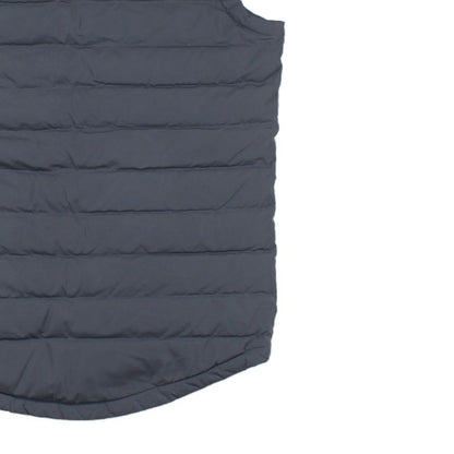 Mens Down Bodywarmer Hooded Puffer Full Zip