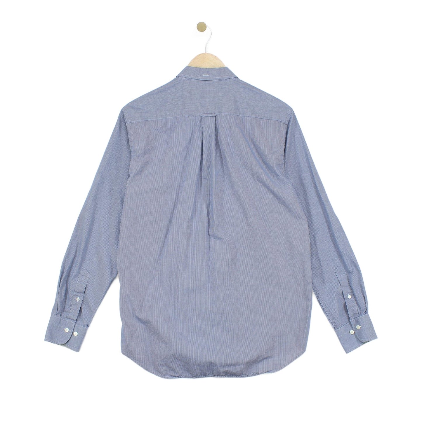 Mens Check Shirt Button Up Long Sleeve